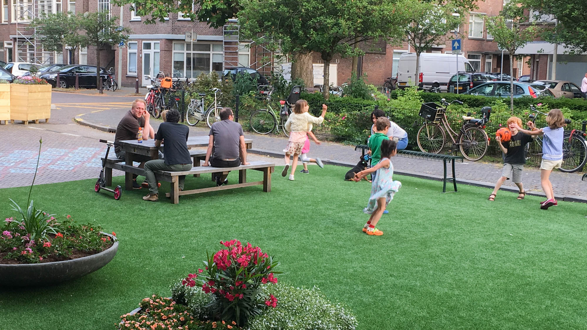 speelplek in de buurt